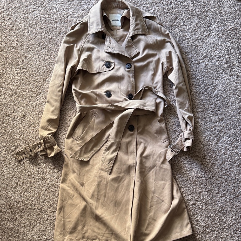 Classic Tan Trench Coat